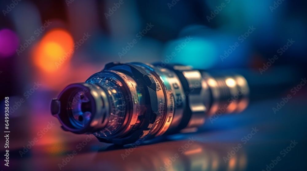 Obraz premium Efficient Illumination: Versatile Electric Lamp for Enhanced Visibility, generative AI