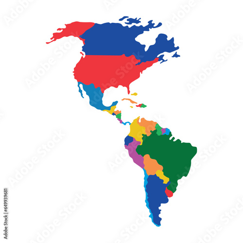 america map countries icon