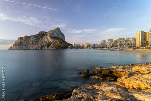 Sunrise at Playa Fossa, Calpe, Costa Blanca, Spain