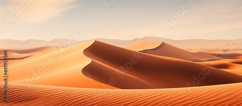 Wahiba sands in Oman a sandy desert