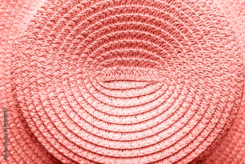 Closeup view of coral wicke...