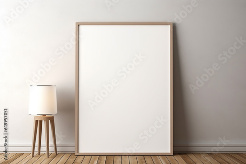 Frame mockup template for product display.