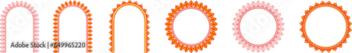 Durga Puja Border Decorations Durga Puja Frame Durga Puja Background