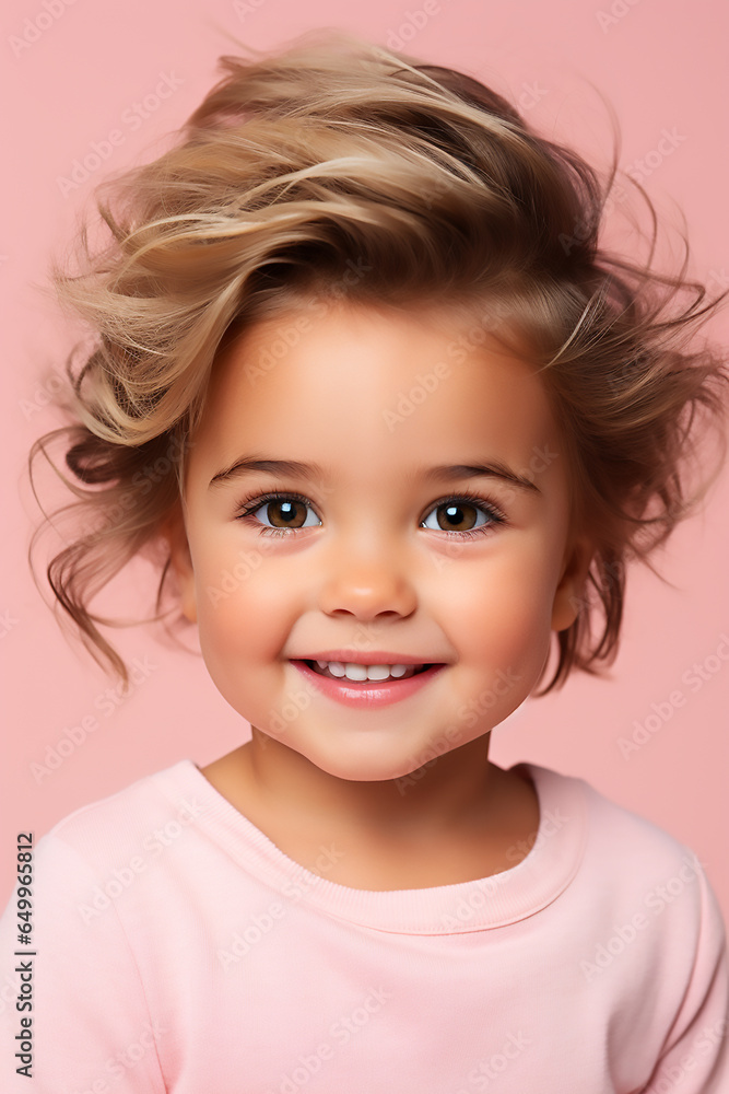 studio shot portrait of small toddler child caucasian girl studio shot portrait of small toddler child caucasian girl