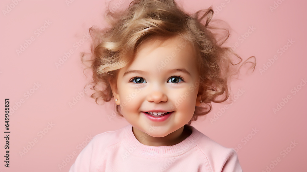 studio shot portrait of small toddler child caucasian girl studio shot portrait of small toddler child caucasian girl