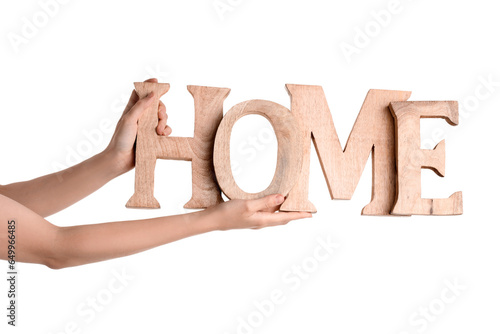 Female hands holding decora...
