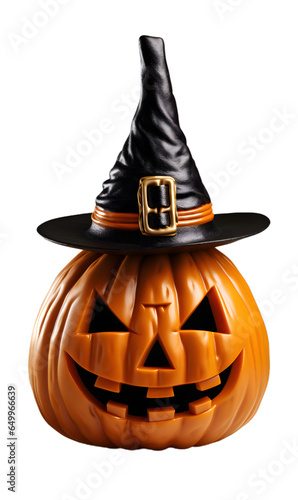 realistic halloween pumpkin  3d rendering 