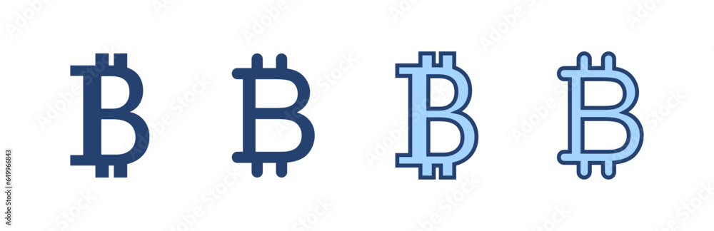 Bitcoin icon vector. bitcoin sign and symbol. payment symbol. cryptocurrency logo Bitcoin icon vector. bitcoin sign and symbol. payment symbol. cryptocurrency logo