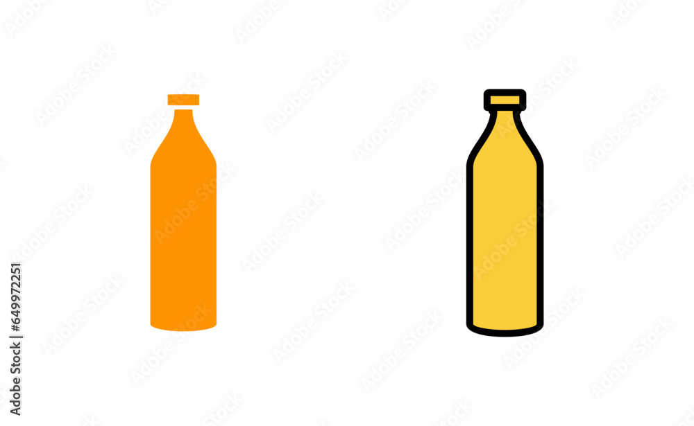 Bottle icon set for web and mobile app. bottle sign and symbol Bottle icon set for web and mobile app. bottle sign and symbol