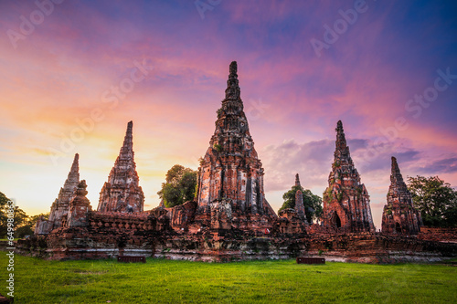 Historical and Buddhist tourist attractions in Thailand photo