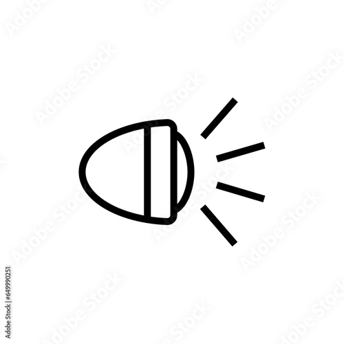 car light icon vector design templates