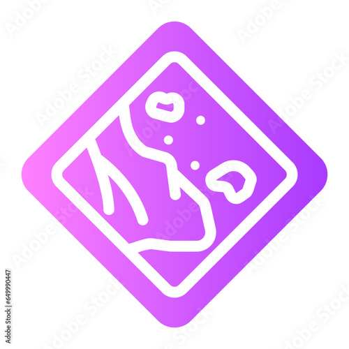 landslide Gradient icon