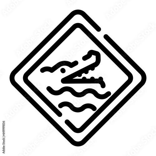 raptor Line Icon