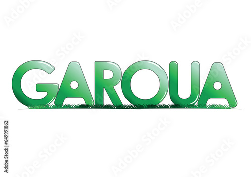 Garoua, name of a town in Cameroon photo