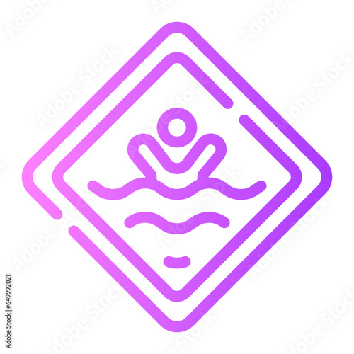 quicksand Line Gradient Icon
