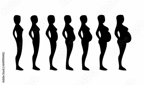 Pregnancy silhouette