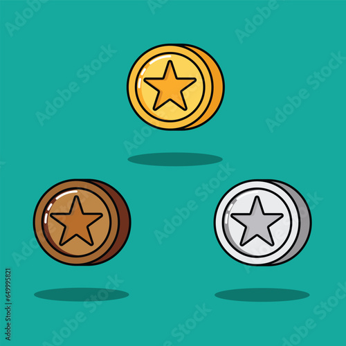 Coin Game Item With Star