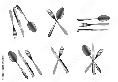 set of cutlery