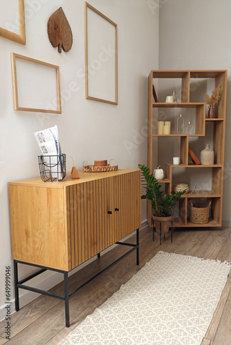 Interior of light living ro...