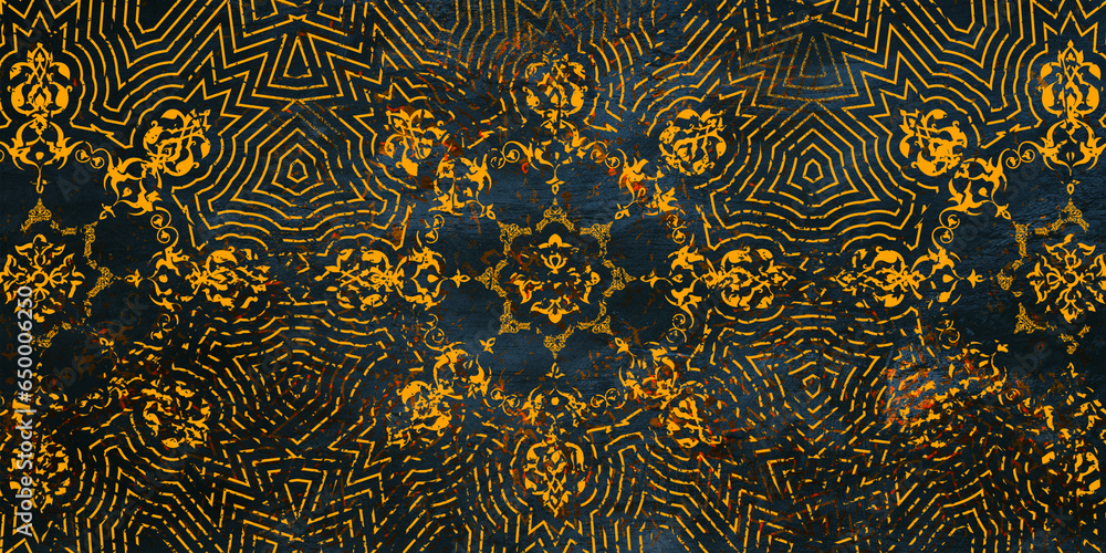 Grunge Seamless geometric pattern background with Grunge Style Effect Grunge Seamless geometric pattern background with Grunge Style Effect