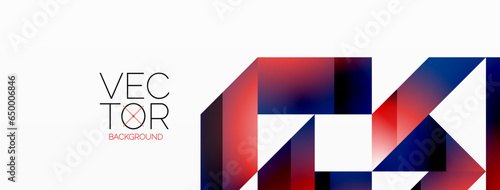 Minimalist elegance - lines, squares, triangles converge on white. Geometry essence showcased in serene harmony. Harmonizing essential shapes on a pristine backdrop