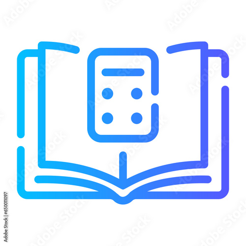 ledger Line Gradient Icon
