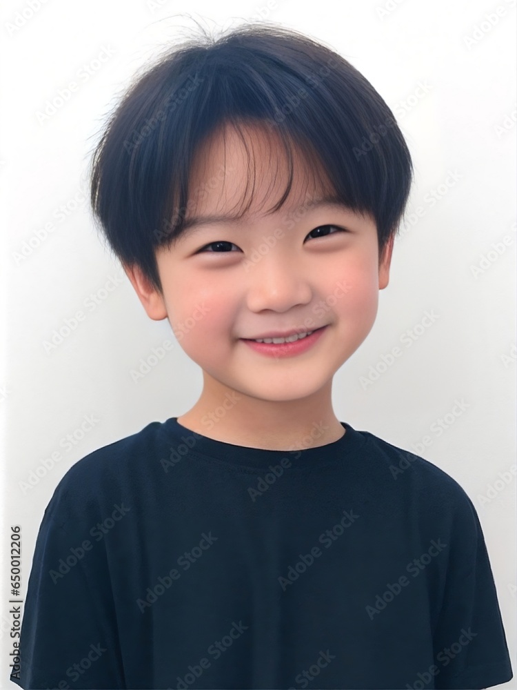 Portrait of Cute Asian Japanese Little Boy Smiling Kid Primary School Student Pupil Child Children Childhood Young Small White Background Portrait of Cute Asian Japanese Little Boy Smiling Kid Primary School Student Pupil Child Children Childhood Young Small White Background