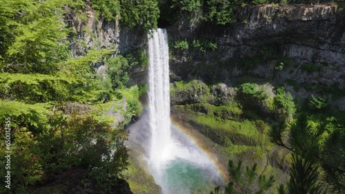 Majestic Waterfall in Whistler Canada Slow Motion