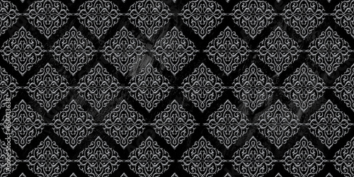  StoneSeamless geometric pattern background with  StoneStyle Effect photo