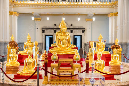 Wat Sothon Wararam Worawihan Buddhist Temple and Buddha Sothon Chachoengsao in Thailand
