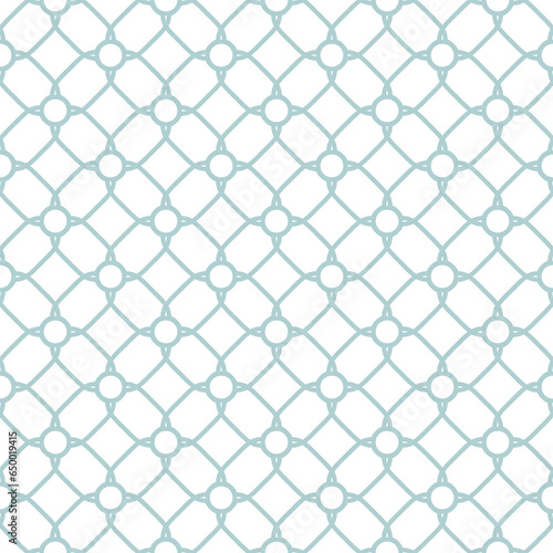Seamless light blue ornament in arabian style. Geometric abstract background. Pattern for wallpapers and backgrounds
