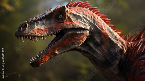 Realistic Style Dinosaur 