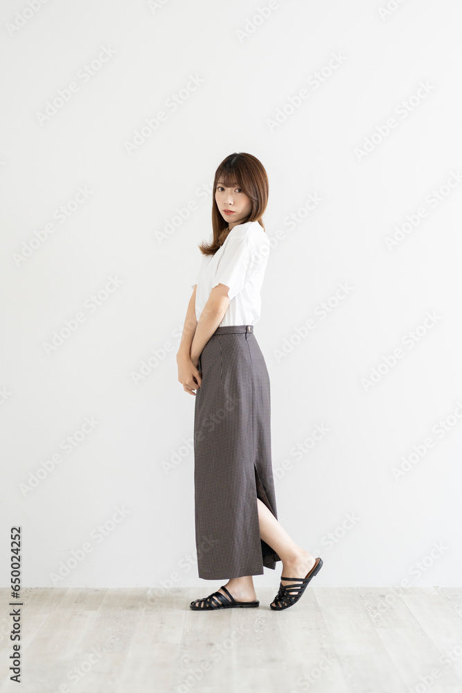 爽やかな女性 爽やかな女性