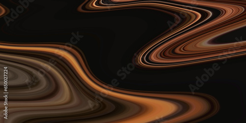 Abstract black background, Bright and shinny swirl liquid background, liquid textures with spots and splashes of color paint. Modern bright acrylic liquid background with wave lines,