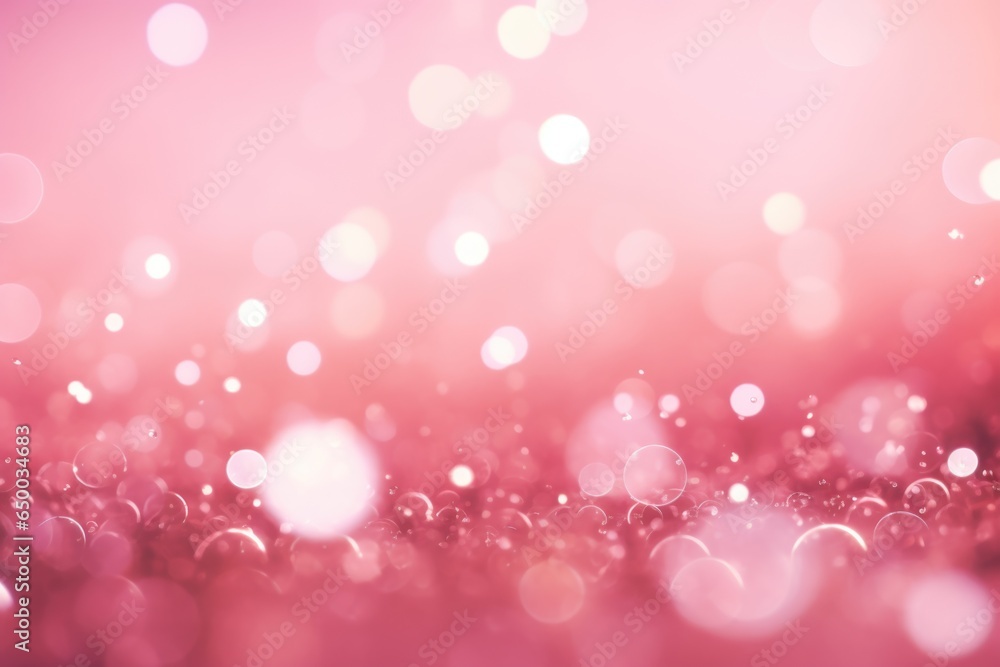 Pink glitter bokeh background