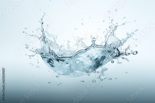 Splash of water. Clean and safe water is a limited water resource. Companies and government agencies related to water, including drinking water. Environment, ecology, SDGs and water concept