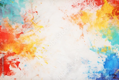 Colorful paint canvas background