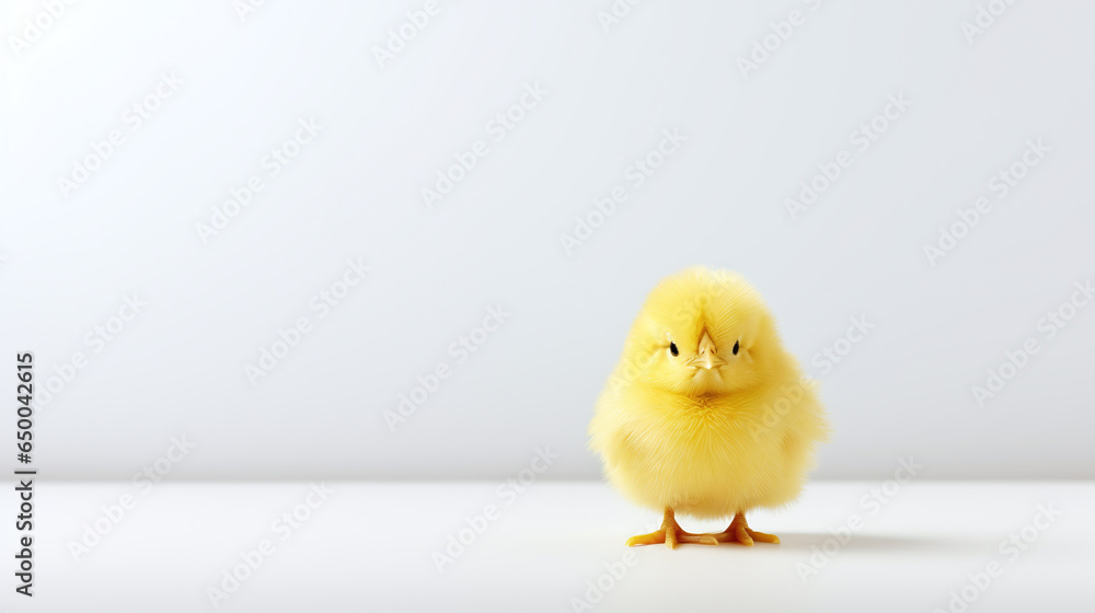 little chicken on white background. little chicken on white background.