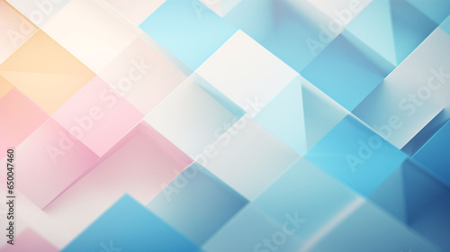 abstract blue geometric shapes background blue pink
