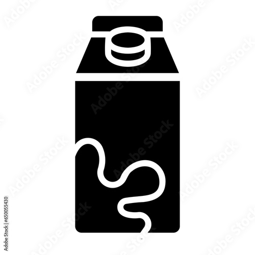 soy milk Solid icon