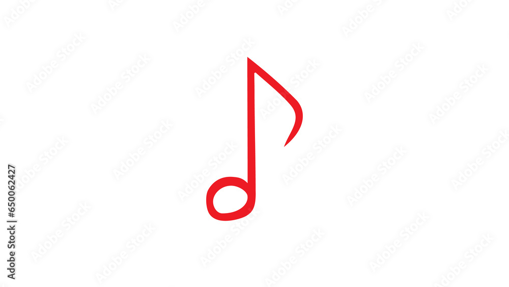 Music icon. music notes symbols on white background. Music icon. music notes symbols on white background.