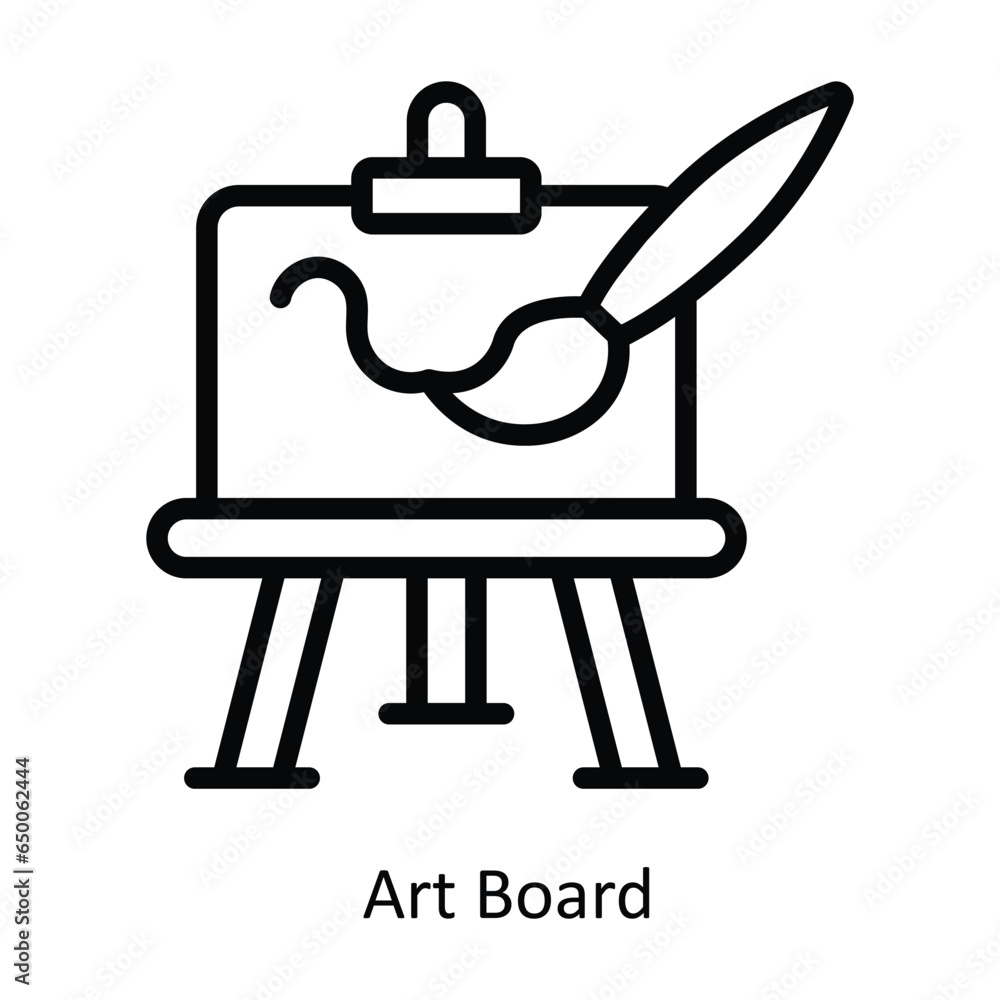 Art Board vector outline Icon Design illustration. Graphic Design Symbol on White background EPS 10 File
Art Board vector outline Icon Design illustration. Graphic Design Symbol on White background EPS 10 File