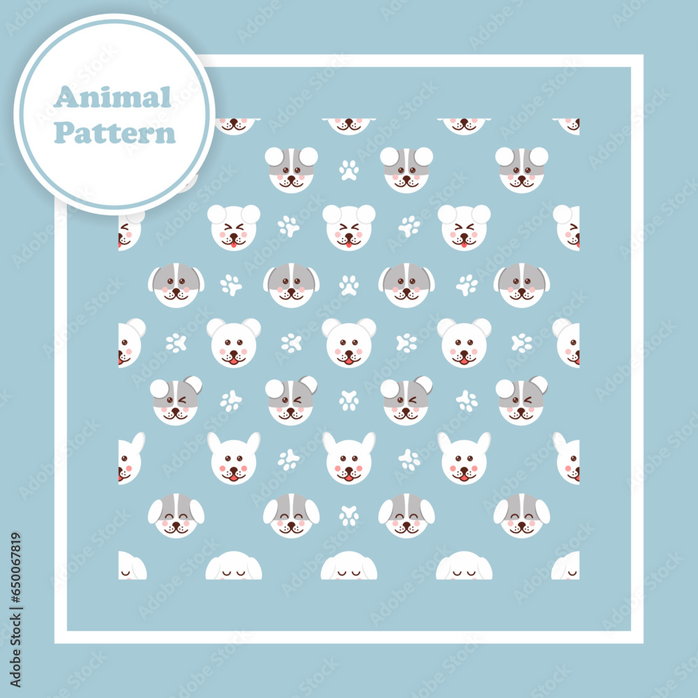 dog pattern dog pattern