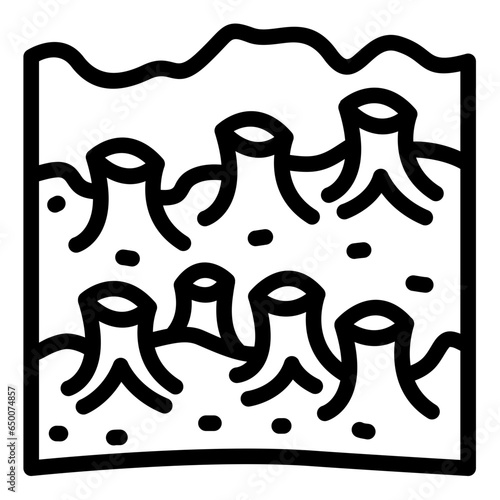 illegal logging icon