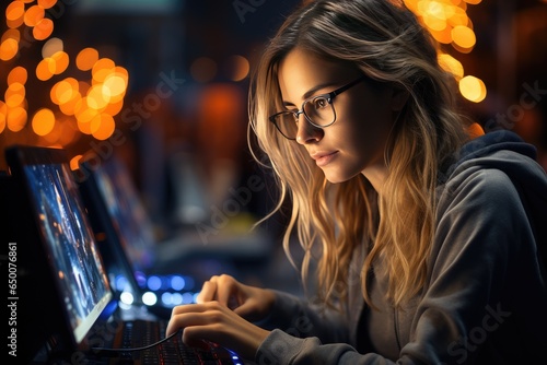 Portrait of a programmer in the modern computer world