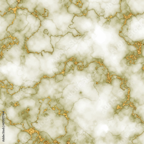 Gold marble texture with abstract white background. Marble surface with gold coated tint . Abstract golden glitter marbling seamless pattern for tile ,interior or card template vector 