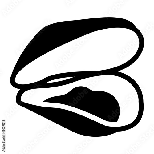 mussel Solid icon