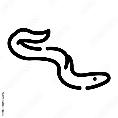 Eel Line Icon