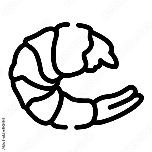 shrimp Line Icon