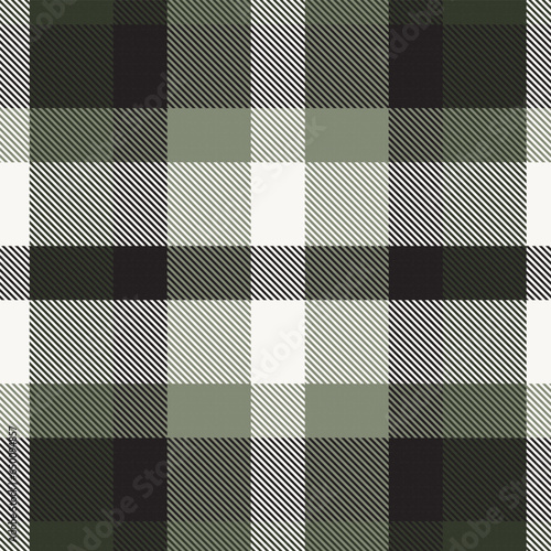 Neutral Colour Classic Plaid textured Seamless Pattern